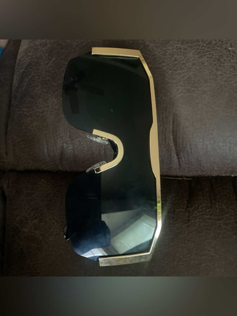 sunglasses— Black with Gold Trim